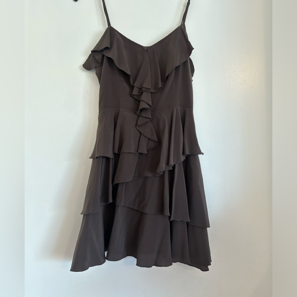 Bebe Mini Flare Dress